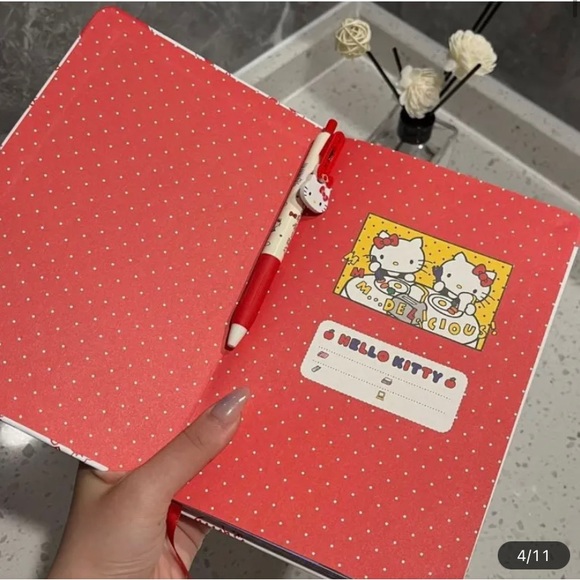 New Hardcover Sanrio Hello Kitty Journal Tablet - Picture 8 of 11